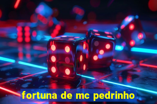 fortuna de mc pedrinho